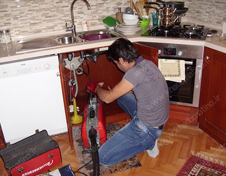 لوله بازکنی نارمک با دستگاه فنر برقی و تضمینی