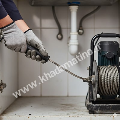 آموزش گام به گام فنر زدن چاه آشپزخانه با فنر برقی