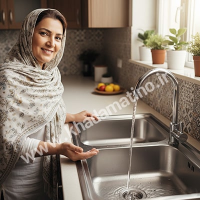 پیشگیری از گرفتگی چاه آشپزخانه